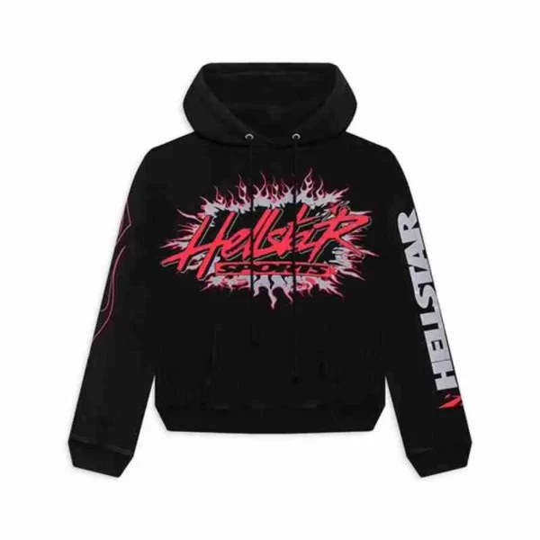 Black Sports Hellstar Flame Future Hoodie