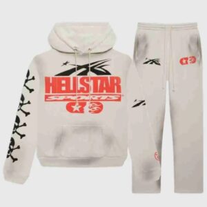 Hellstar Beat Tracksuit Cream