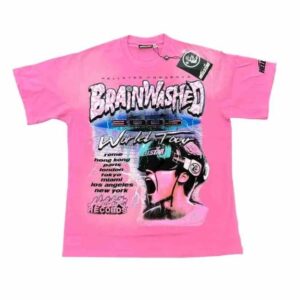 Hellstar Brainwashed T-Shirt Pink