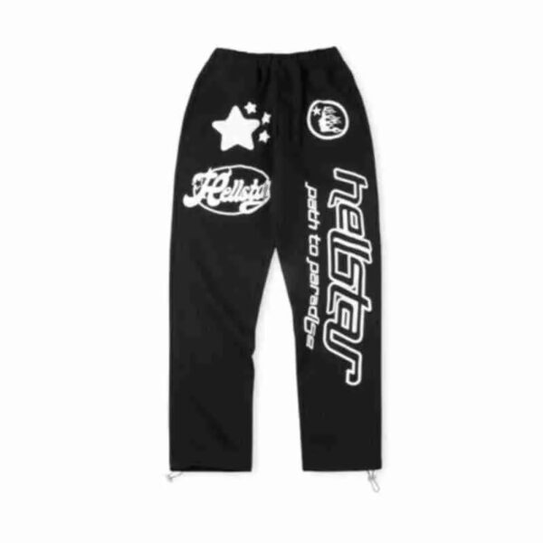 Hellstar Flare Studio Black Sweatpants