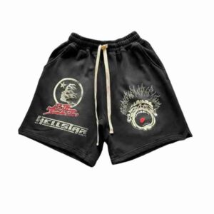 Hellstar Records Black Shorts