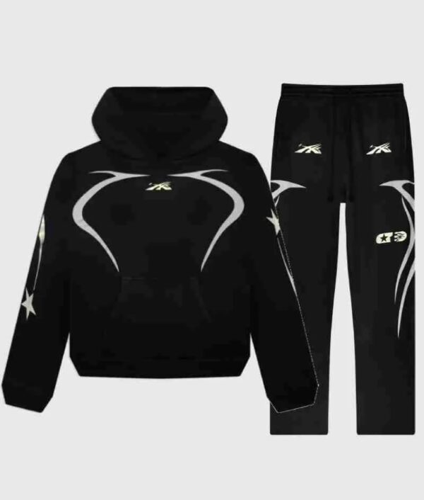 Hellstar Rendom New Tracksuit Black