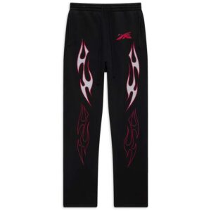 Hellstar Sports Future Flame Sweatpants Black