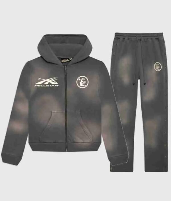 Hellstar Sports New Tracksuit Grey