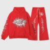 Hellstar Studios Records Tracksuit Red