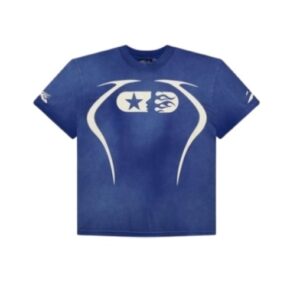 Hellstar Warm Up Blue T-Shirt