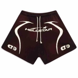 Hellstar Warm Up Brown Shorts