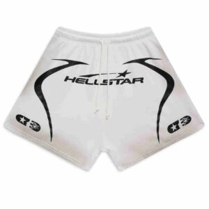 Hellstar Warm Up Shorts White