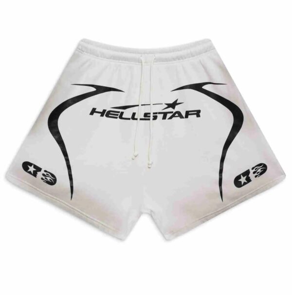 Hellstar Warm Up Shorts White