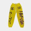 Yellow Hellstar Sweatpants