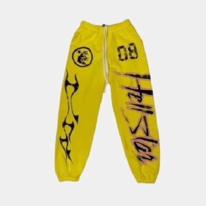 Yellow Hellstar Sweatpants